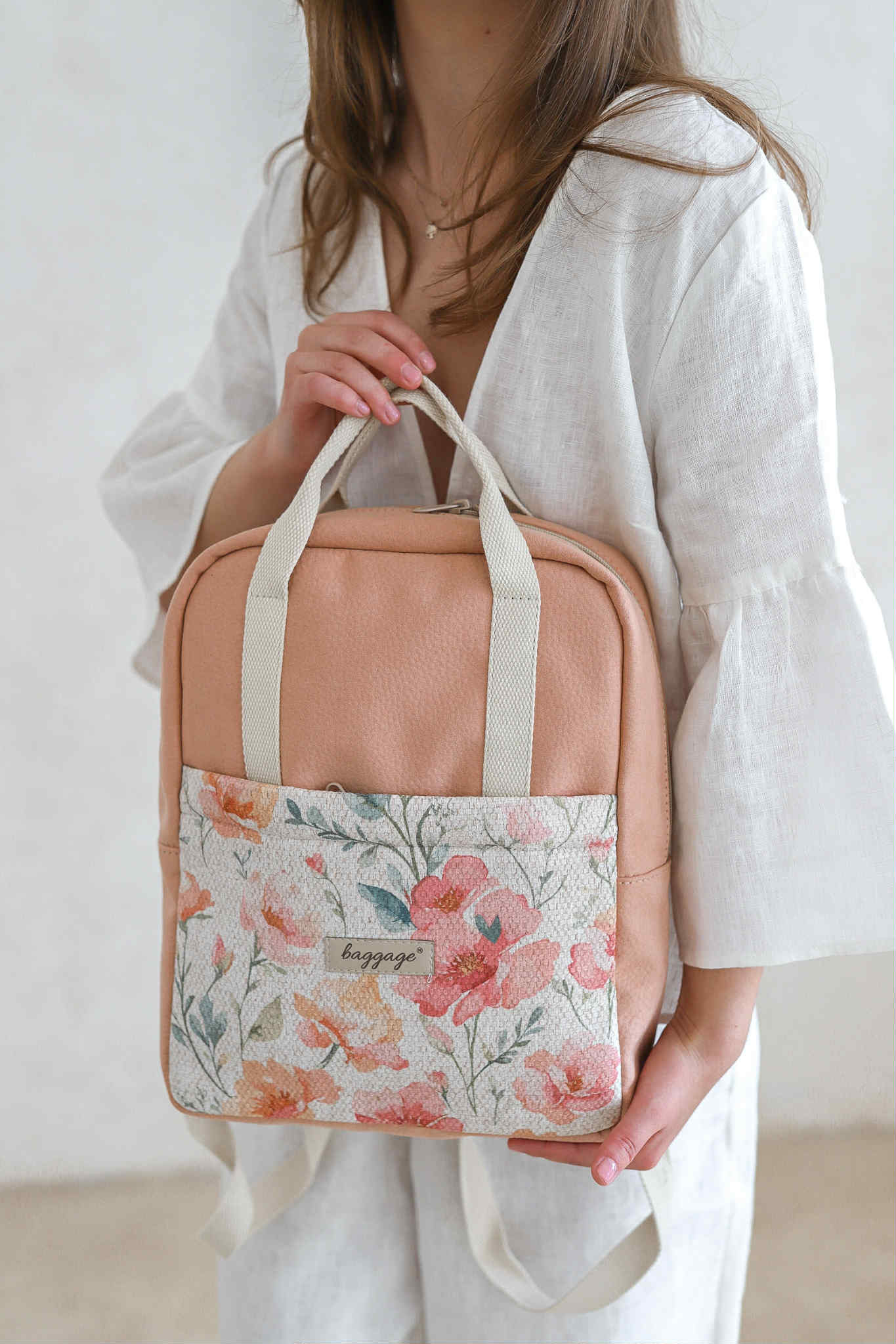 PLECAK ZUZA BRZOSKWINIA