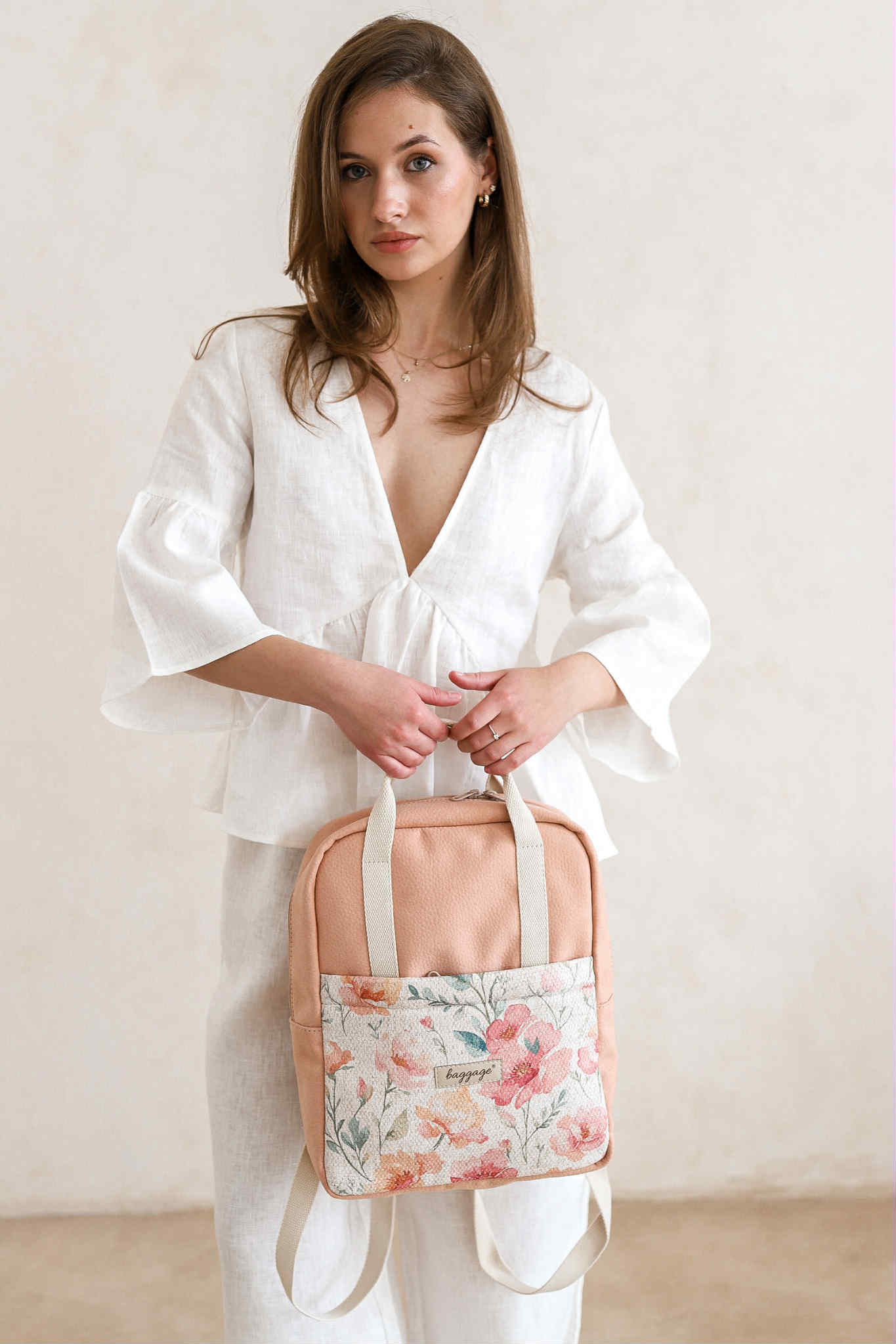 PLECAK ZUZA BRZOSKWINIA