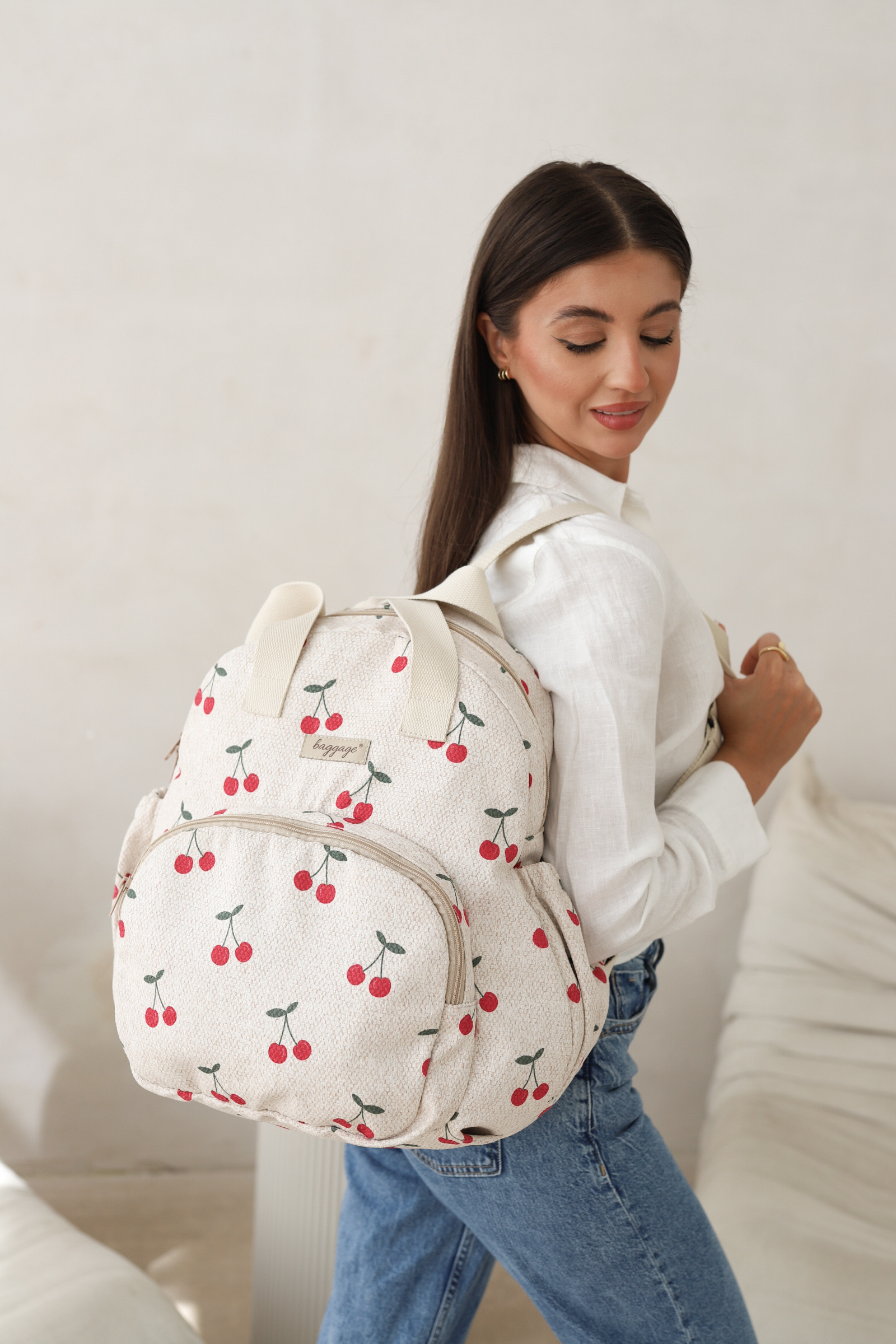 PLECAK-TOREBKA ZOJA WIŚNIE